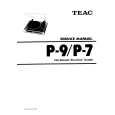 TEAC P-7 Instrukcja Serwisowa