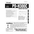 TEAC PD-H300C Instrukcja Obsługi