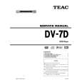 TEAC DV-7D Instrukcja Serwisowa