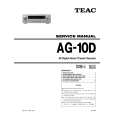 TEAC AG-10D Instrukcja Serwisowa