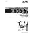 TEAC X7 Instrukcja Obsługi