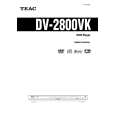 TEAC DV2800VK Instrukcja Obsługi