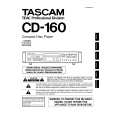 TEAC CD-160 Instrukcja Obsługi
