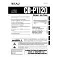 TEAC CD-P1120 Instrukcja Obsługi