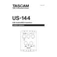 TEAC US-144 Instrukcja Obsługi
