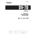 TEAC DV-7D Instrukcja Obsługi