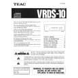 TEAC VRDS10 Instrukcja Obsługi