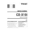 TEAC CD-X10I Instrukcja Serwisowa