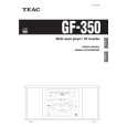 TEAC GF-350 Instrukcja Obsługi