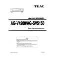 TEAC AG-V4200 Instrukcja Serwisowa