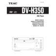 TEAC DV-H350 Instrukcja Obsługi