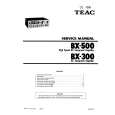 TEAC BX500 Instrukcja Serwisowa