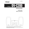 TEAC DV-C200 Instrukcja Obsługi