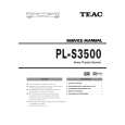 TEAC PL-S3500 Instrukcja Serwisowa